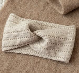 Dew Drops Headband - Celeste Knitwear